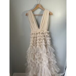 Untamed Petals Long Gown Women's Size Small Photoshoot Dress
